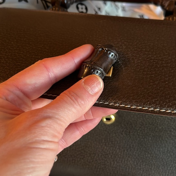 Pristine Gucci Vintage Bamboo Top Handle Bag - Picture 7 of 15